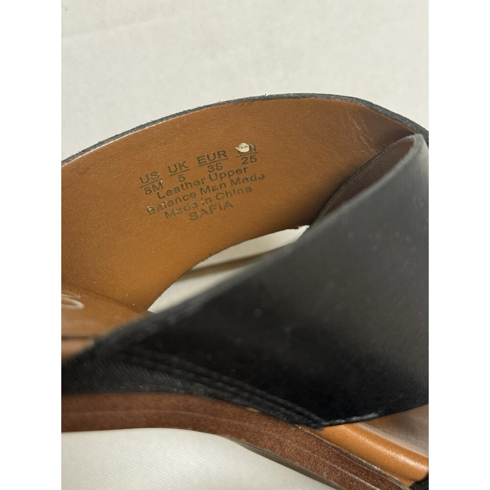 Franco Sarto Black Safia Sandal Shoe Size 8 M - Picture 8 of 10